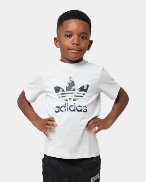 Adidas Kids' Camo Graphic T-Shirt Orbit Grey