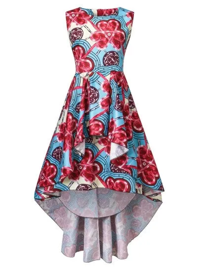 Asym Tiered Maxi Dress