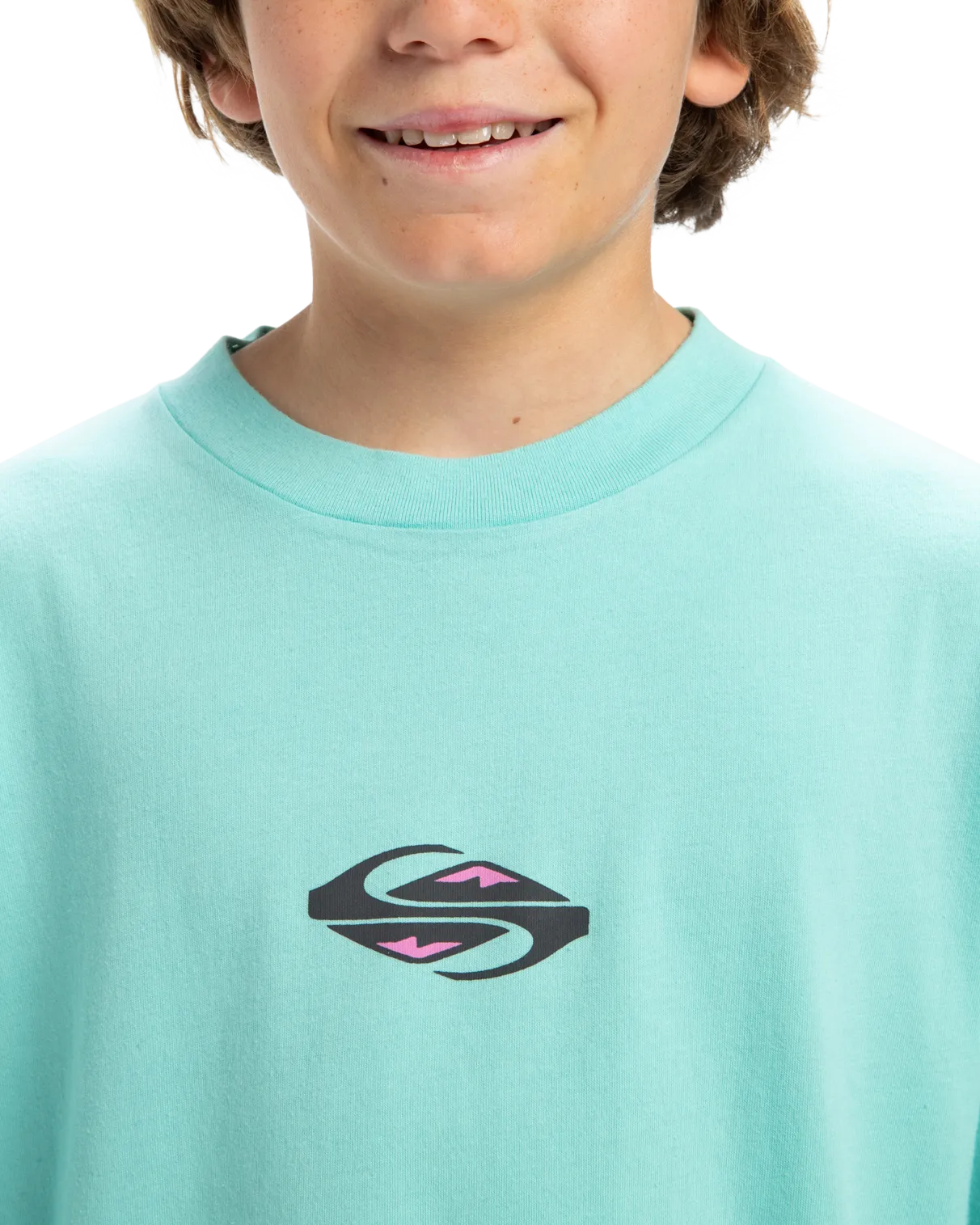 Boys Global Heat T-Shirt in Aqua Sky