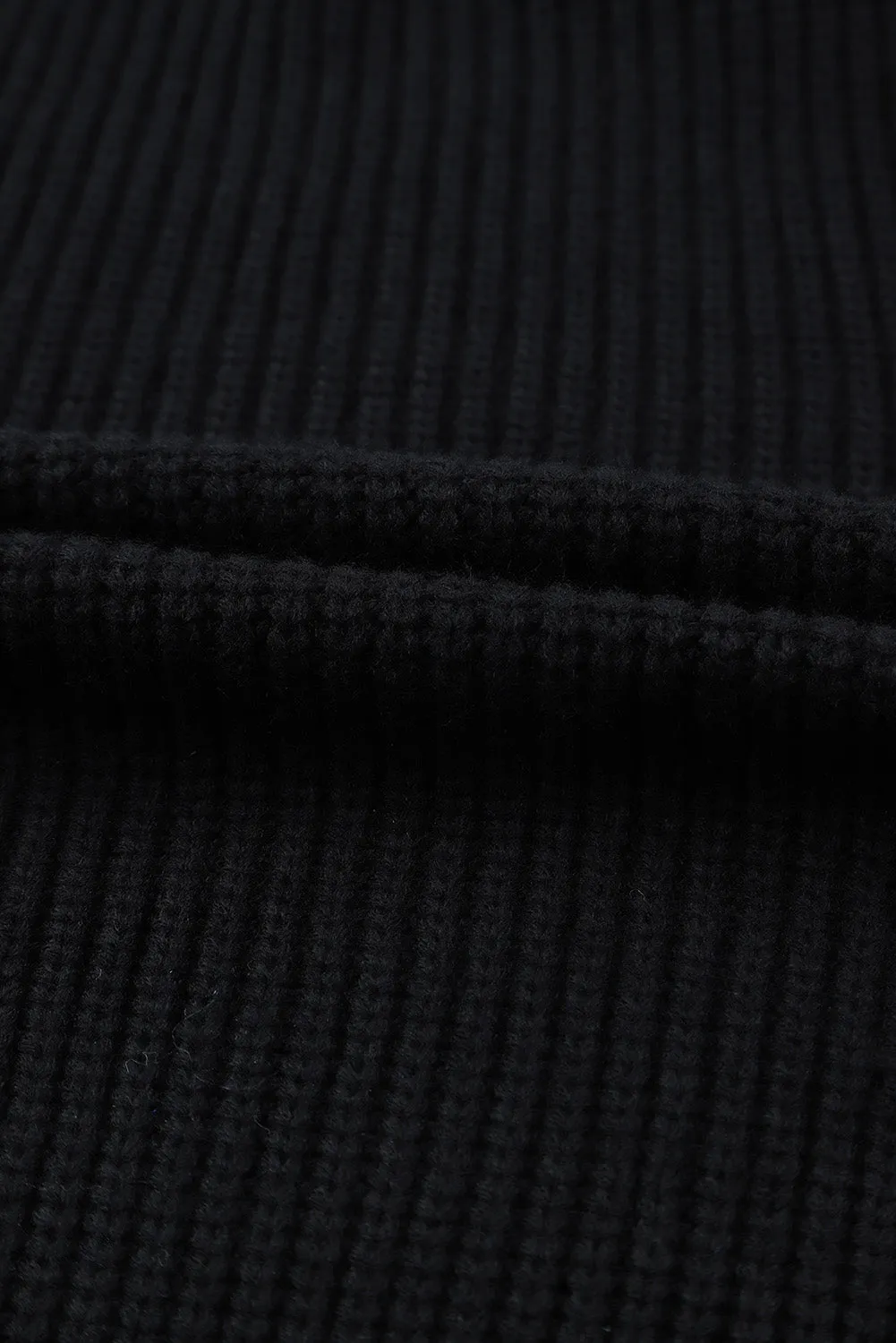 Cable Knit Open Front Cardigan