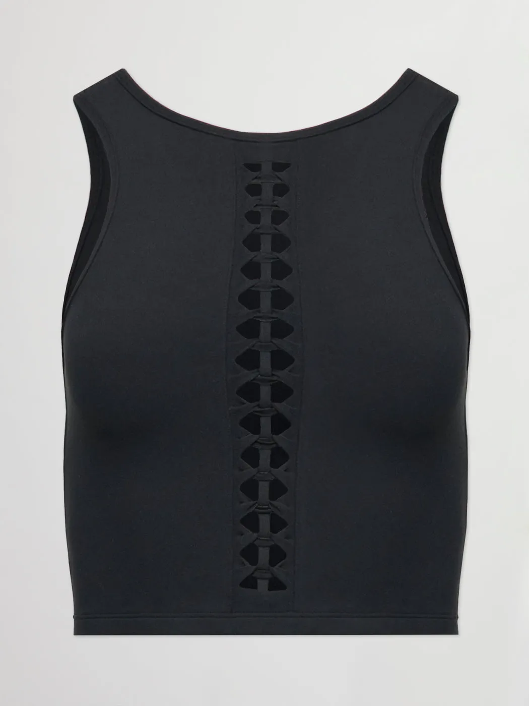 Crochet Tank in Melt - Black