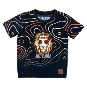 Elite Denim Kids 'Be Cool' T-Shirt (Mocha) 4179-JR