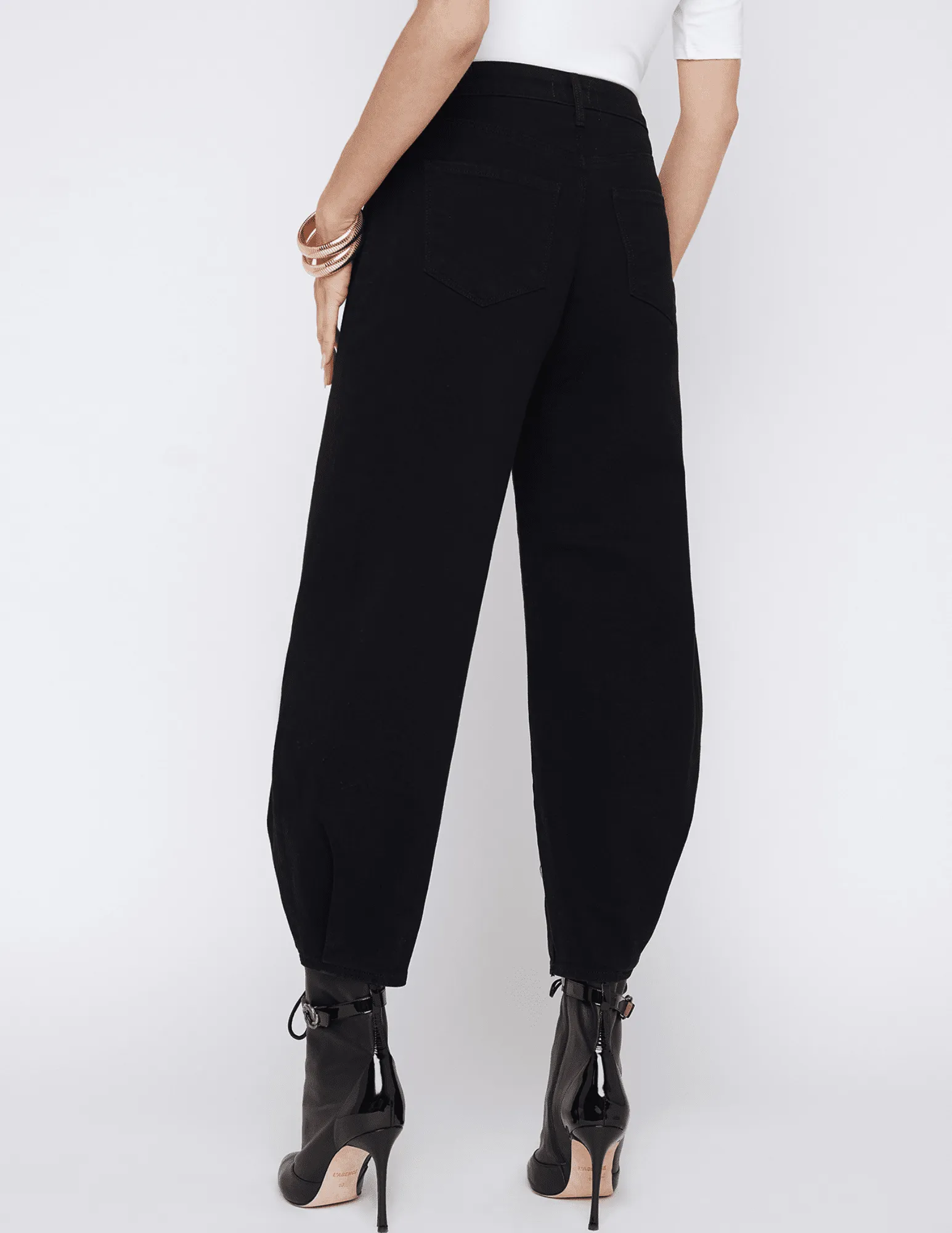 L'Agence Krista High Rise Tapered Leg Jean