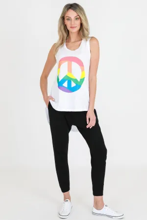 Melanie Peace Tank Top