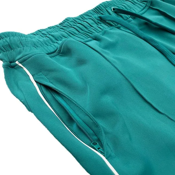 Mens Side Pocket Stacked Flare Pants