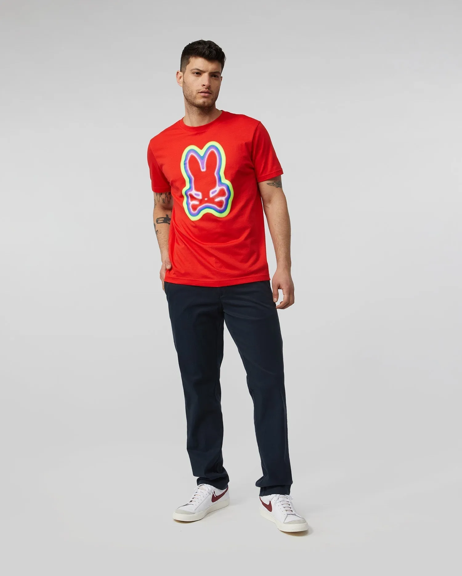 MENS WARNER GRAPHIC TEE - B6U507T1PC