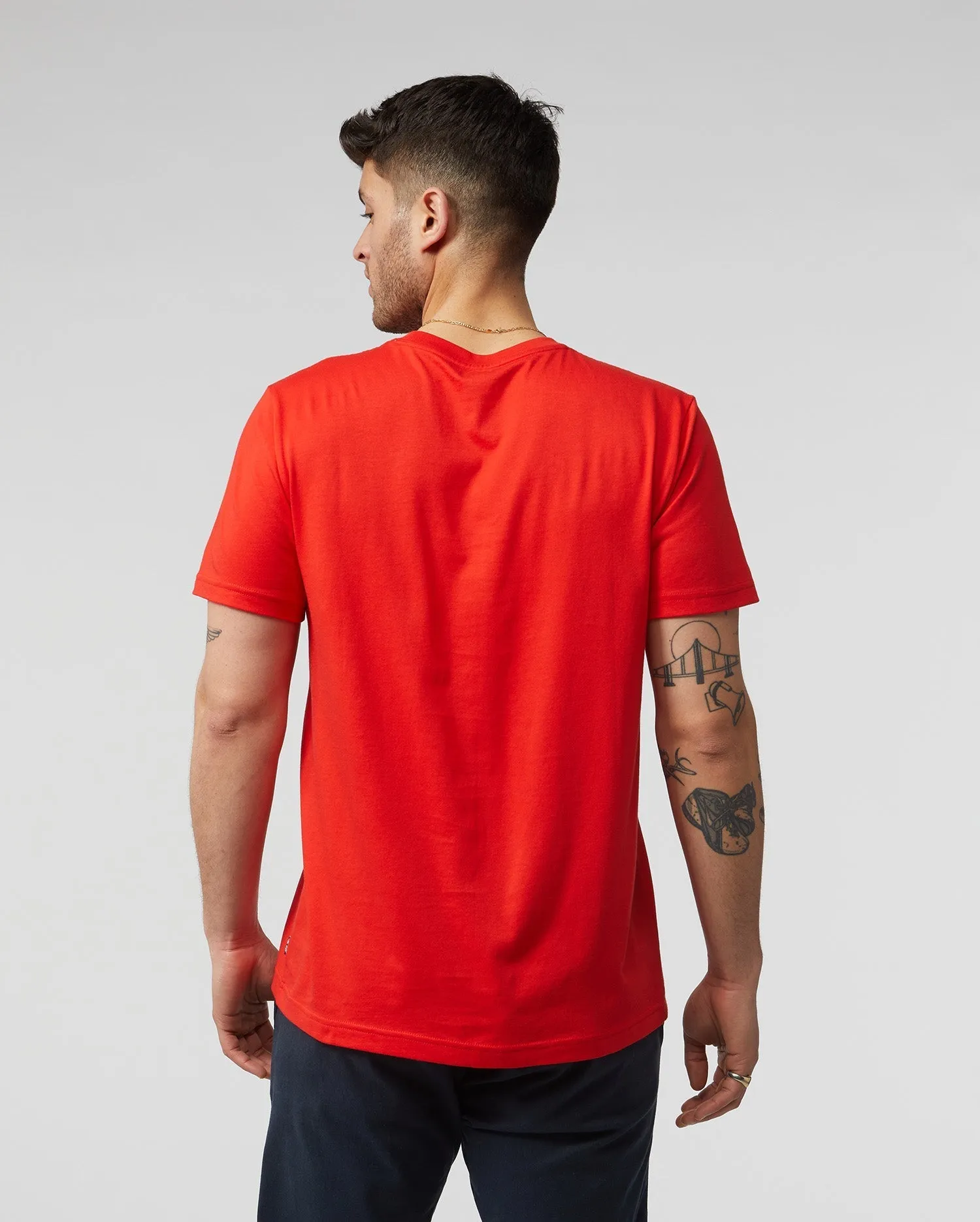 MENS WARNER GRAPHIC TEE - B6U507T1PC
