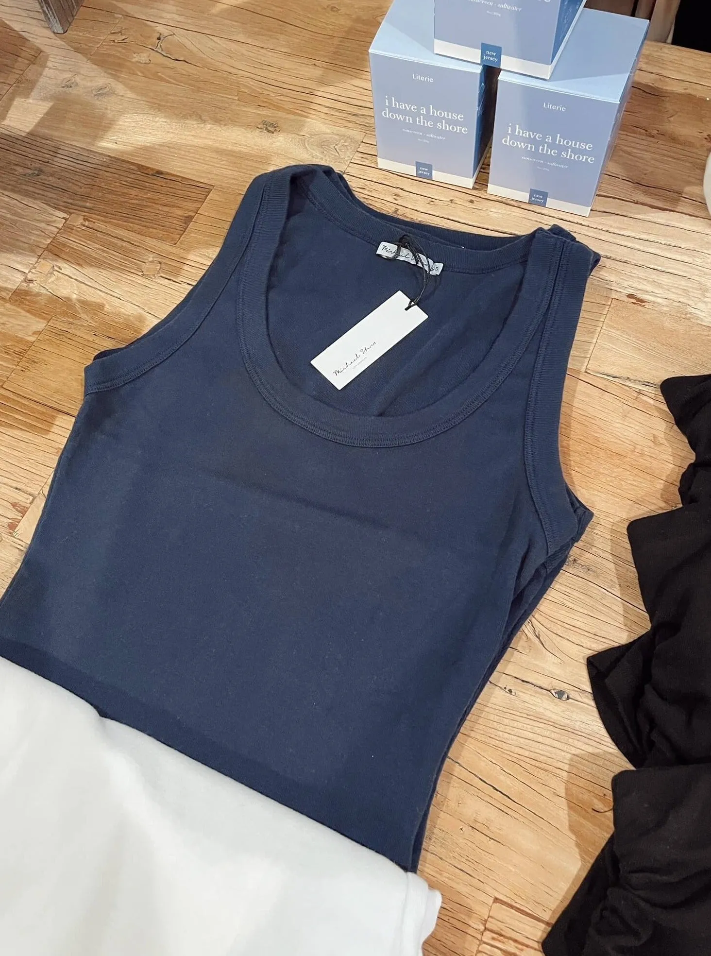 Michael Stars Elodi Crop Scoop Tank