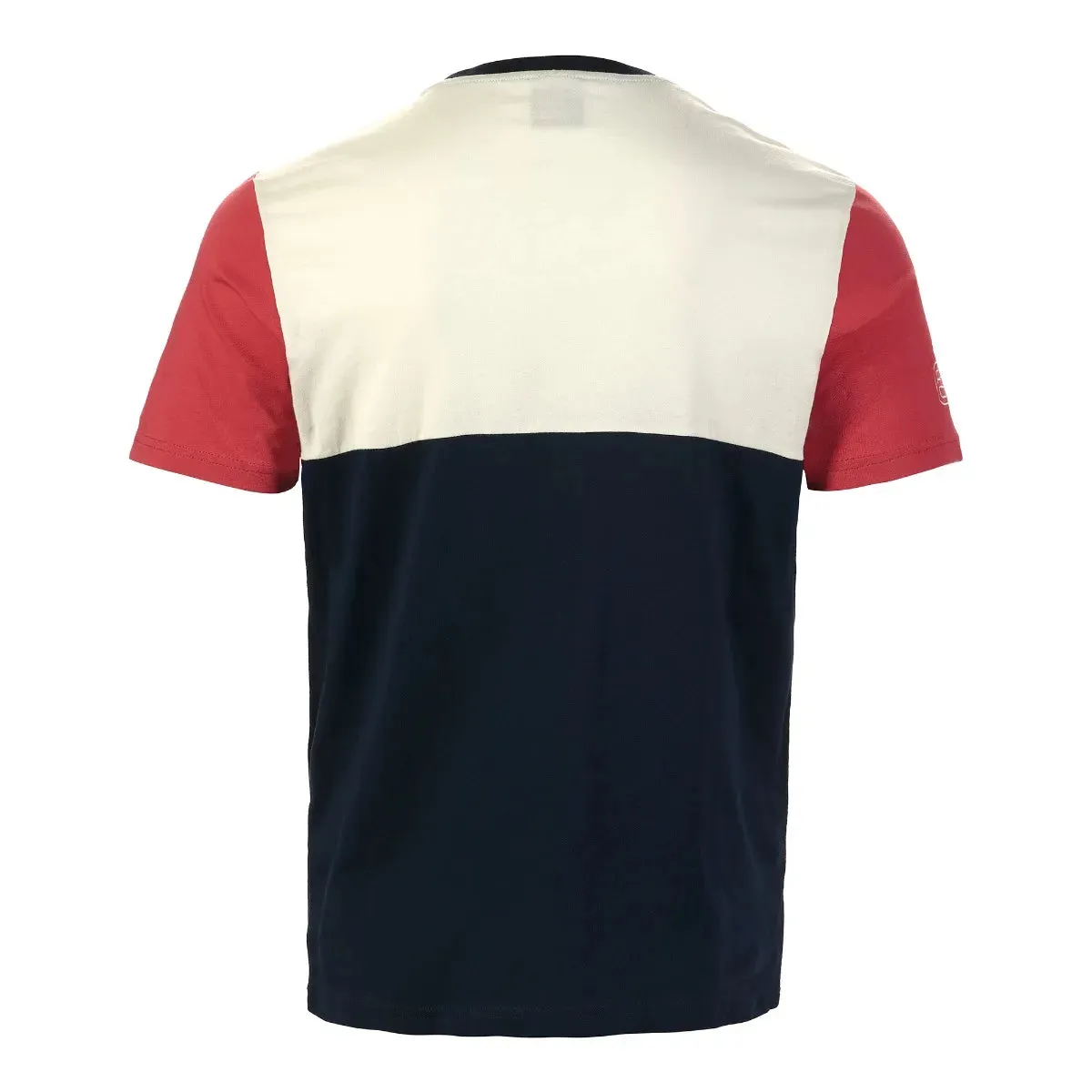 MUSTO MEN'S 64 TRI-COLOUR SHORT-SLEEVE T-SHIRT