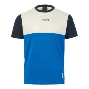 MUSTO MEN'S 64 TRI-COLOUR SHORT-SLEEVE T-SHIRT