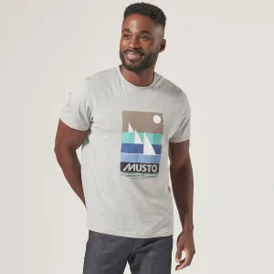 MUSTO MEN'S MARINA GRAPHIC SHORT-SLEEVE T-SHIRT