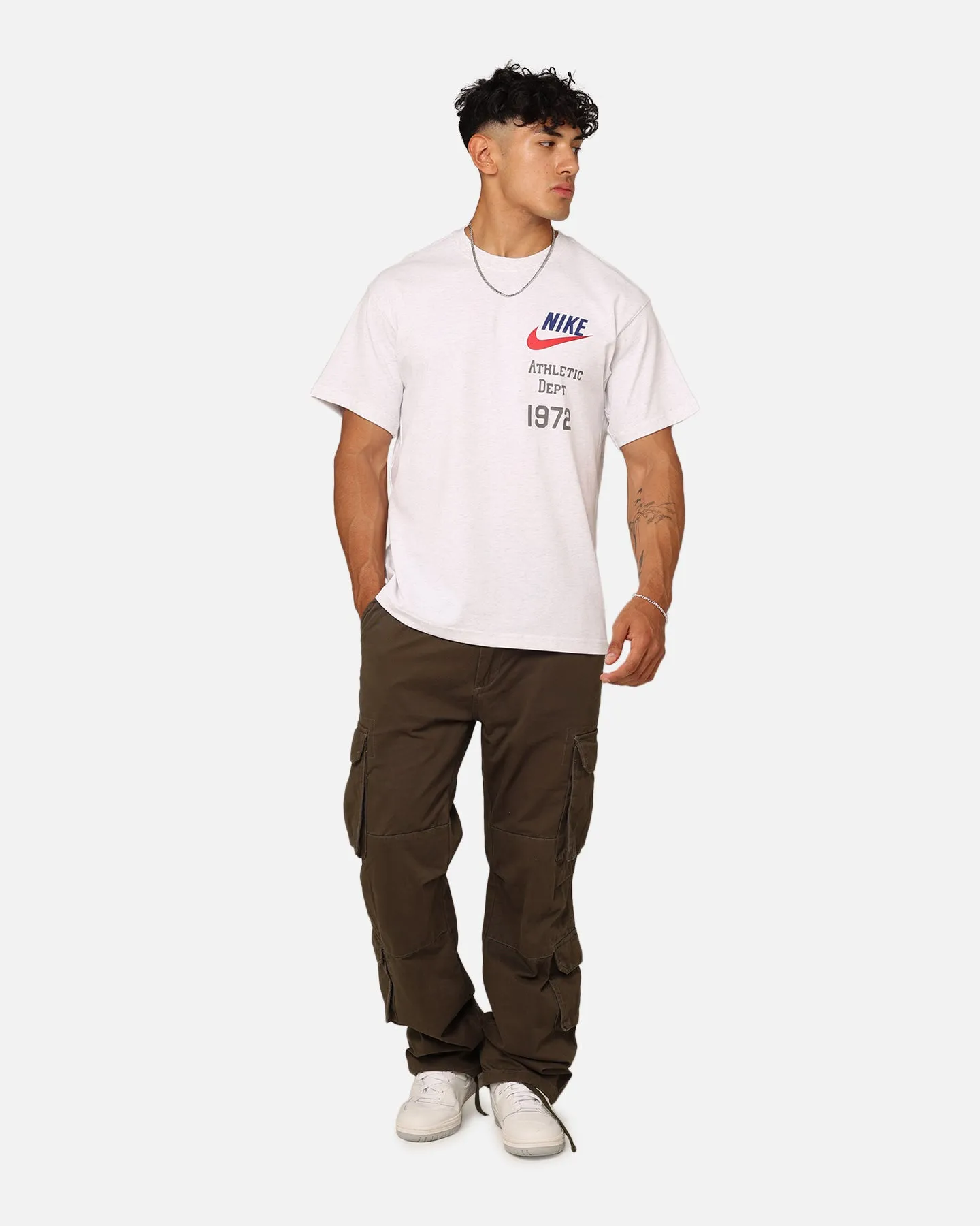 Nike Sportswear Knit Lightweight T-Shirt Birch Heather