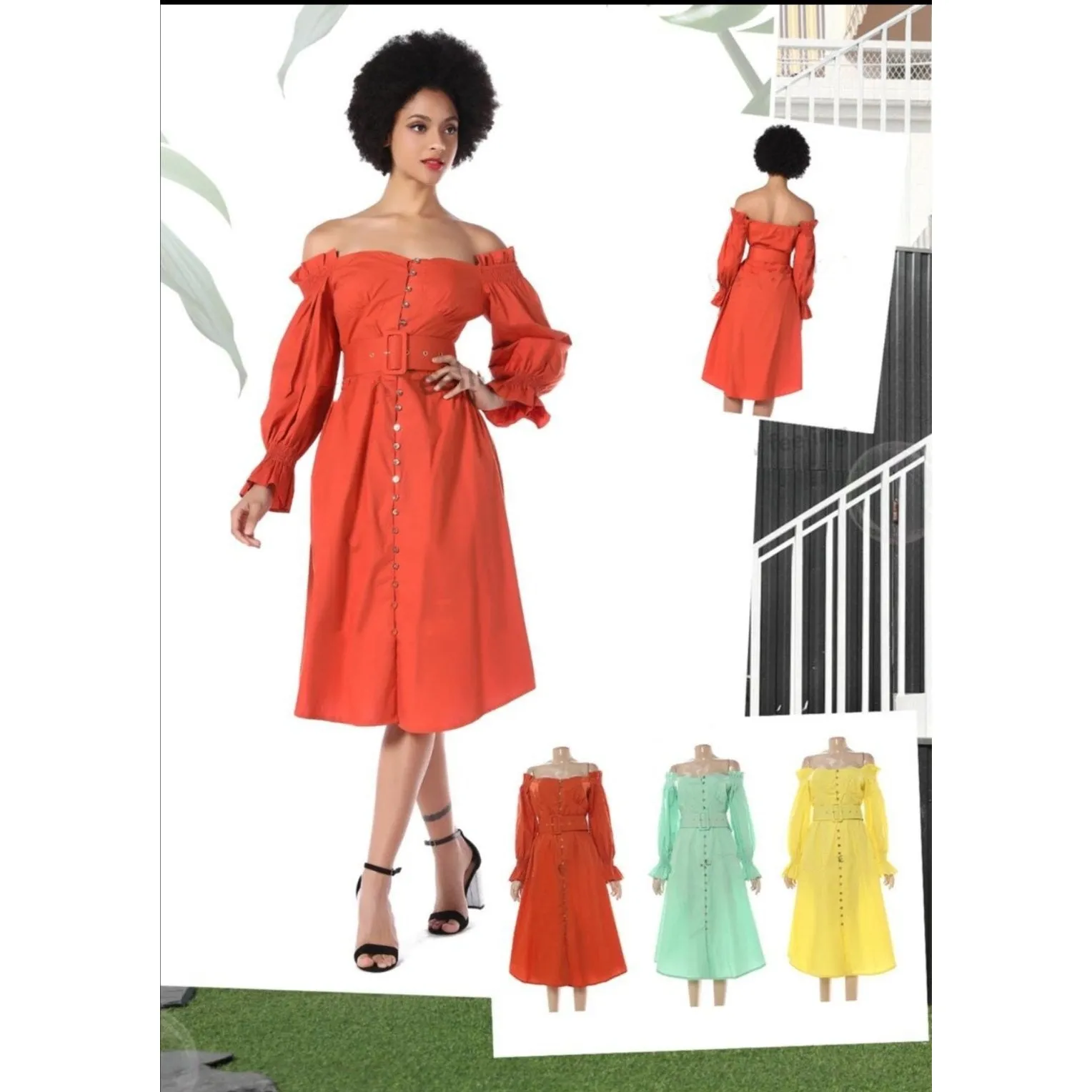 Off Shoulder Dress