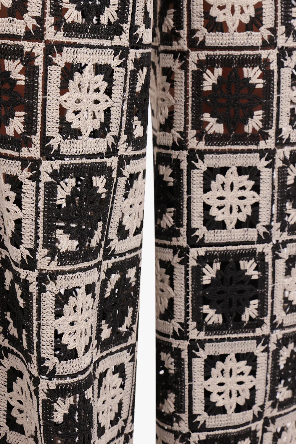 PALAZZO PANTS | MINI TILES MACRAME