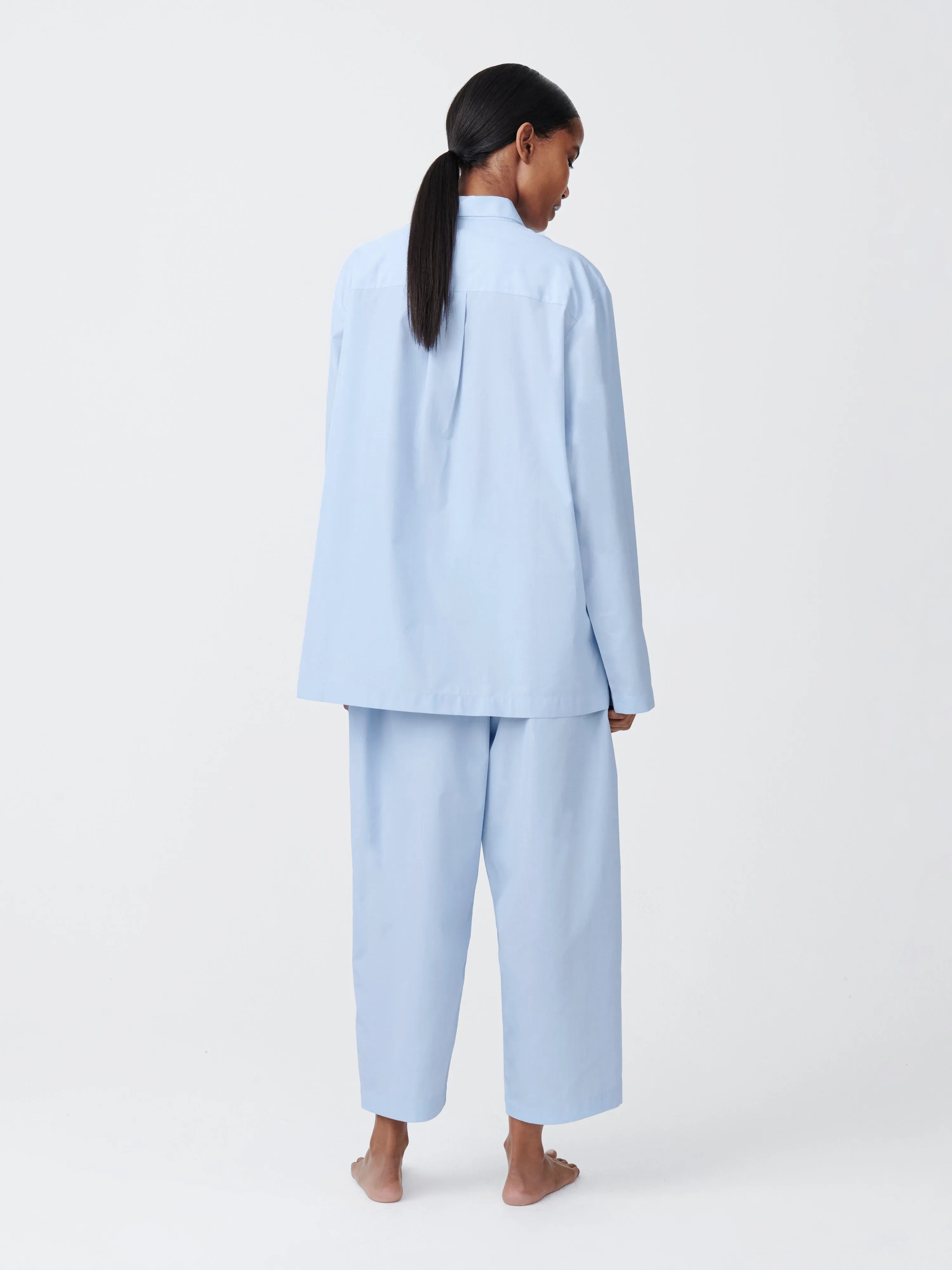 PJ Pant Set in Pale Blue