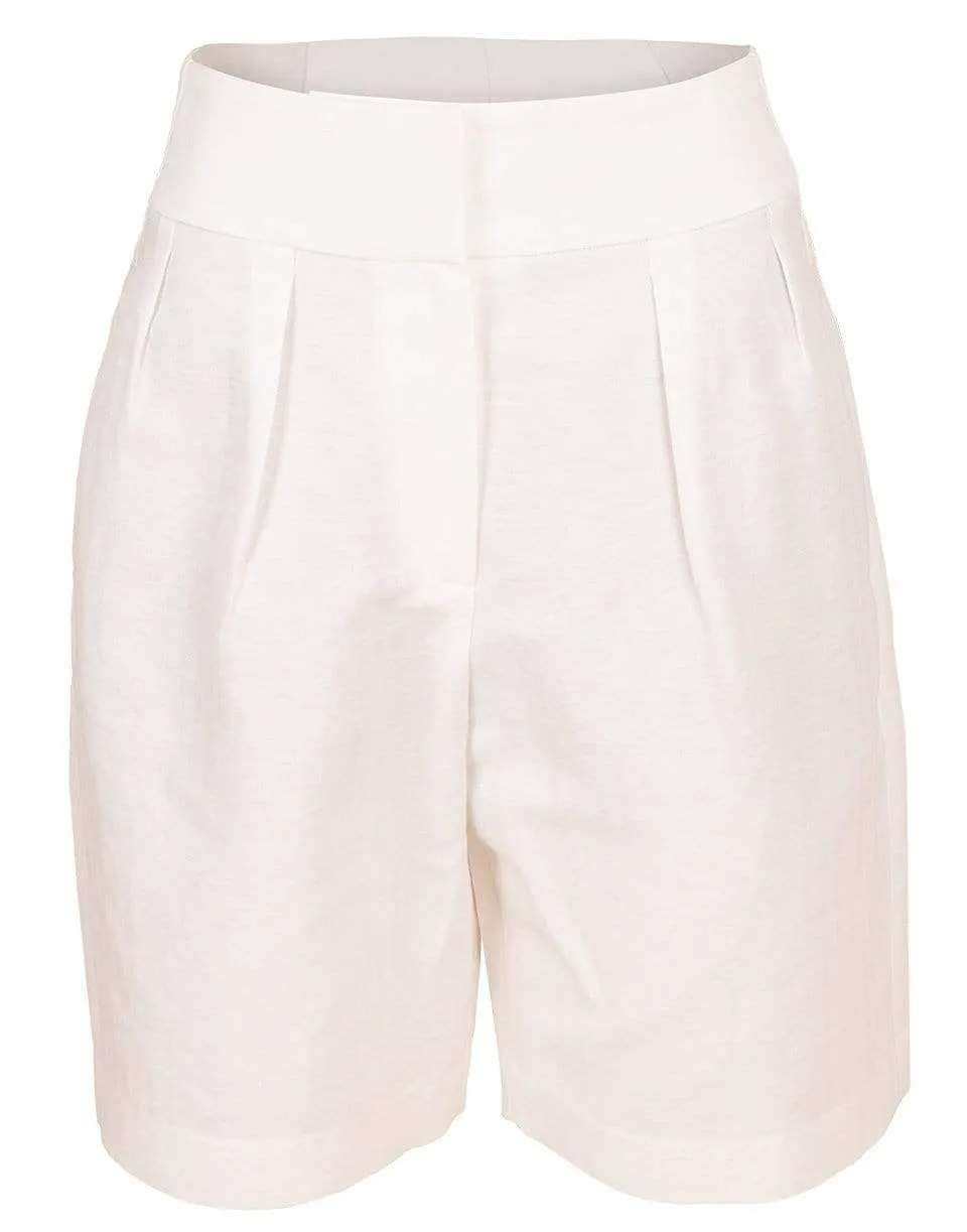Pleated Bermuda Short