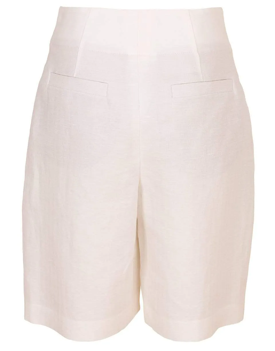 Pleated Bermuda Short