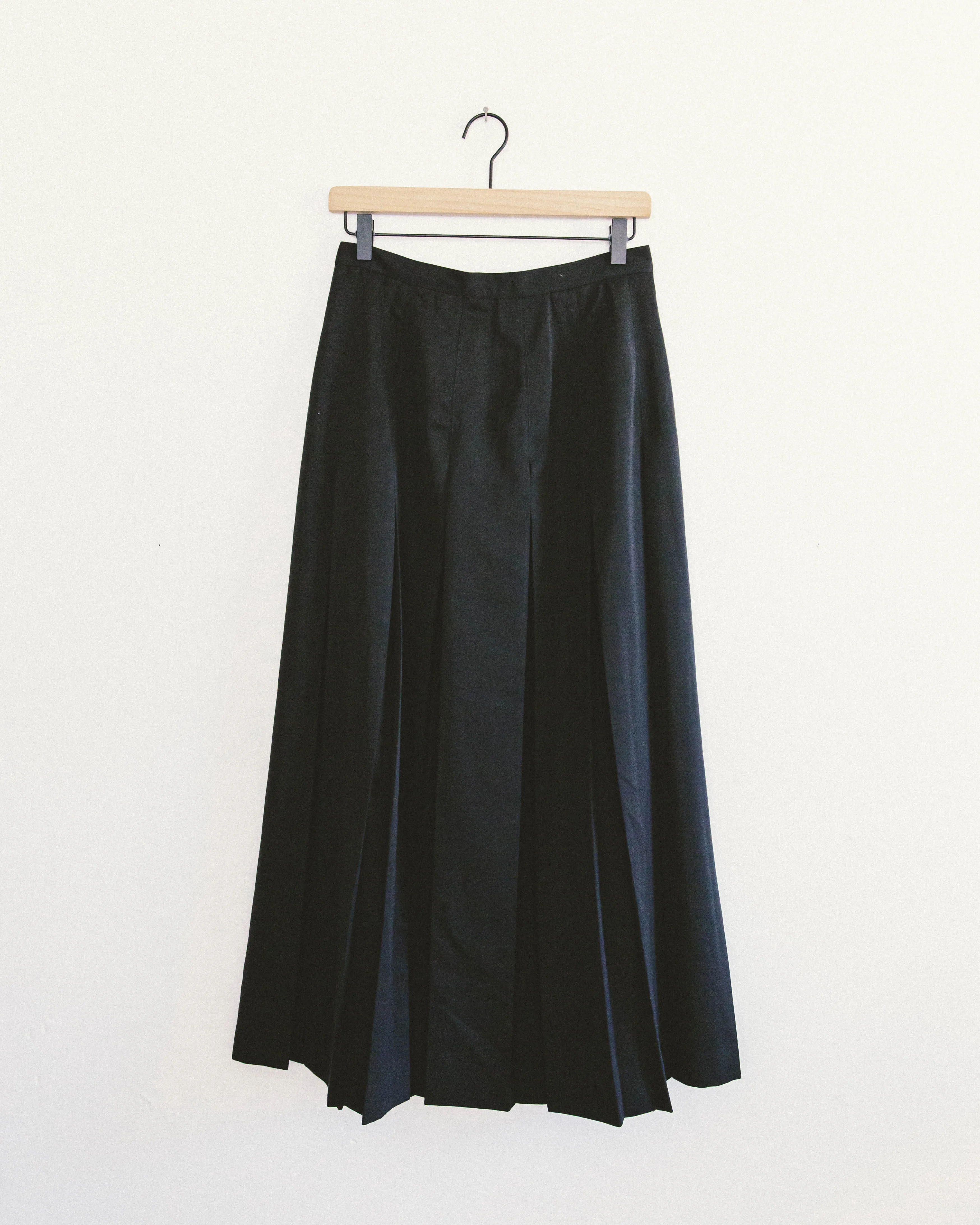 Pleated Maxi Skirt