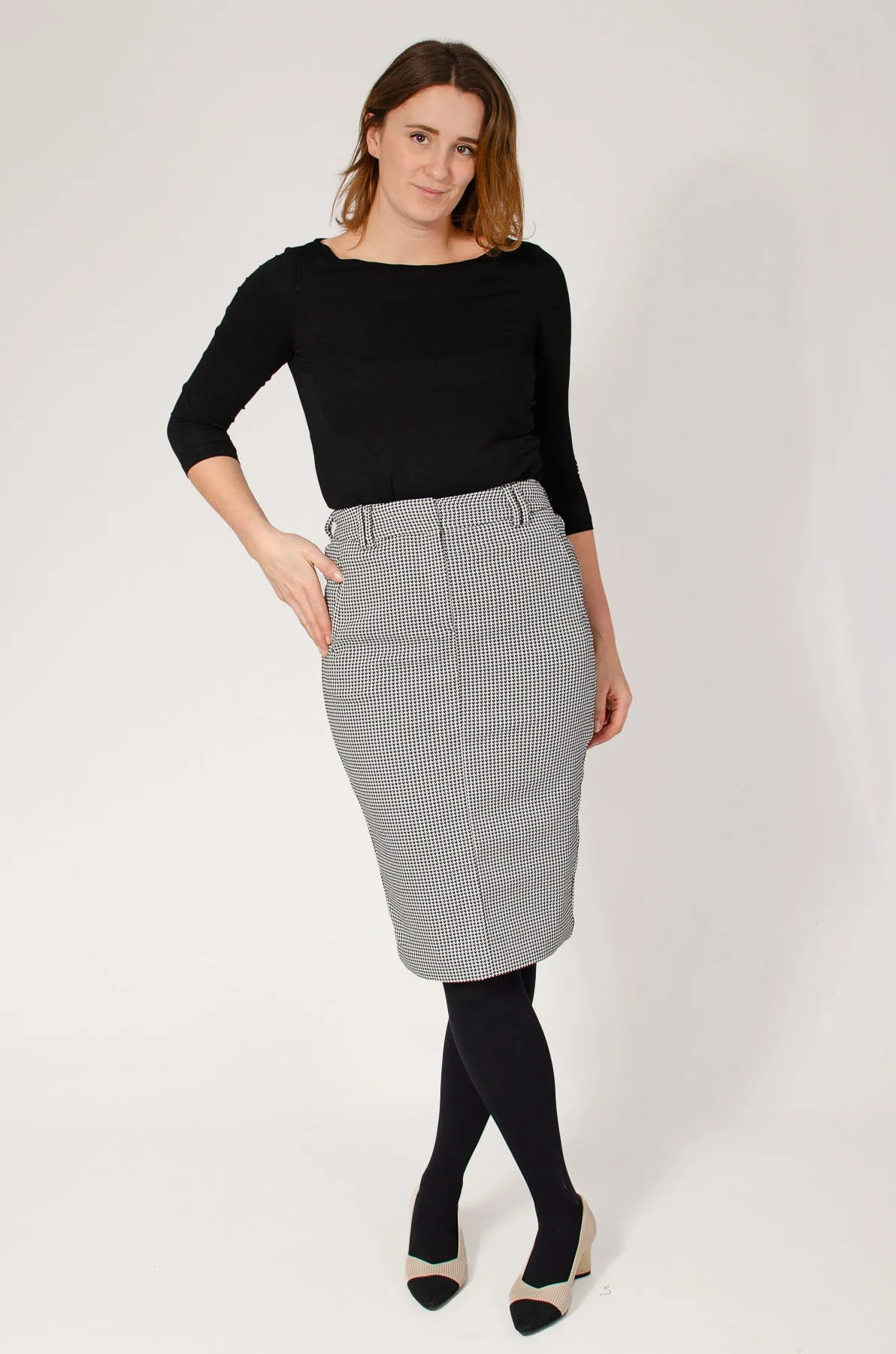 Scoop Neck Cotton Top