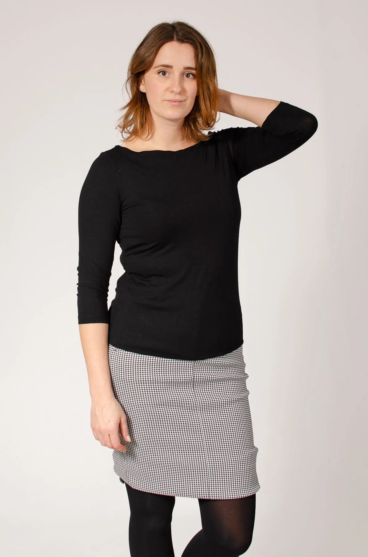 Scoop Neck Cotton Top