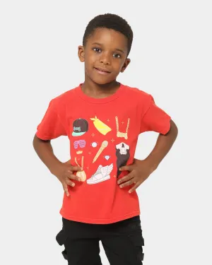 Shortie Kids' Swag T-Shirt Red