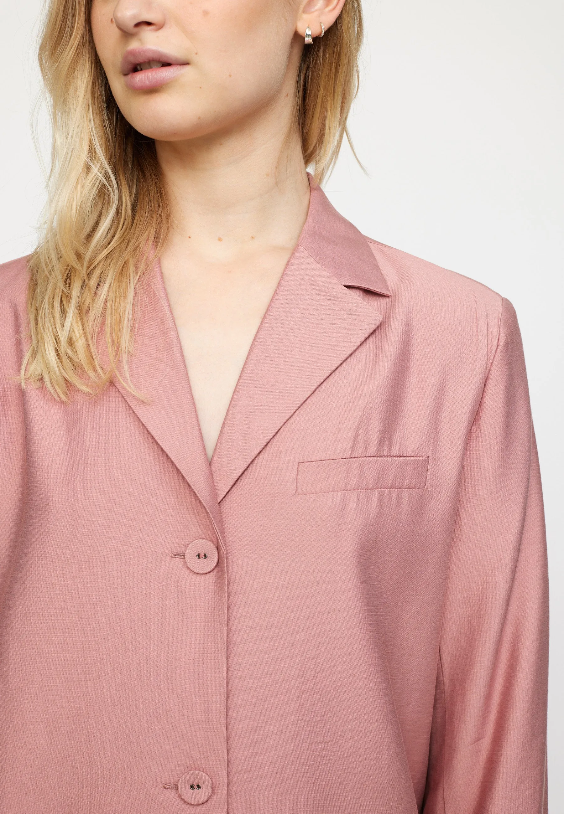 SRDelia Blazer - Ash Rose