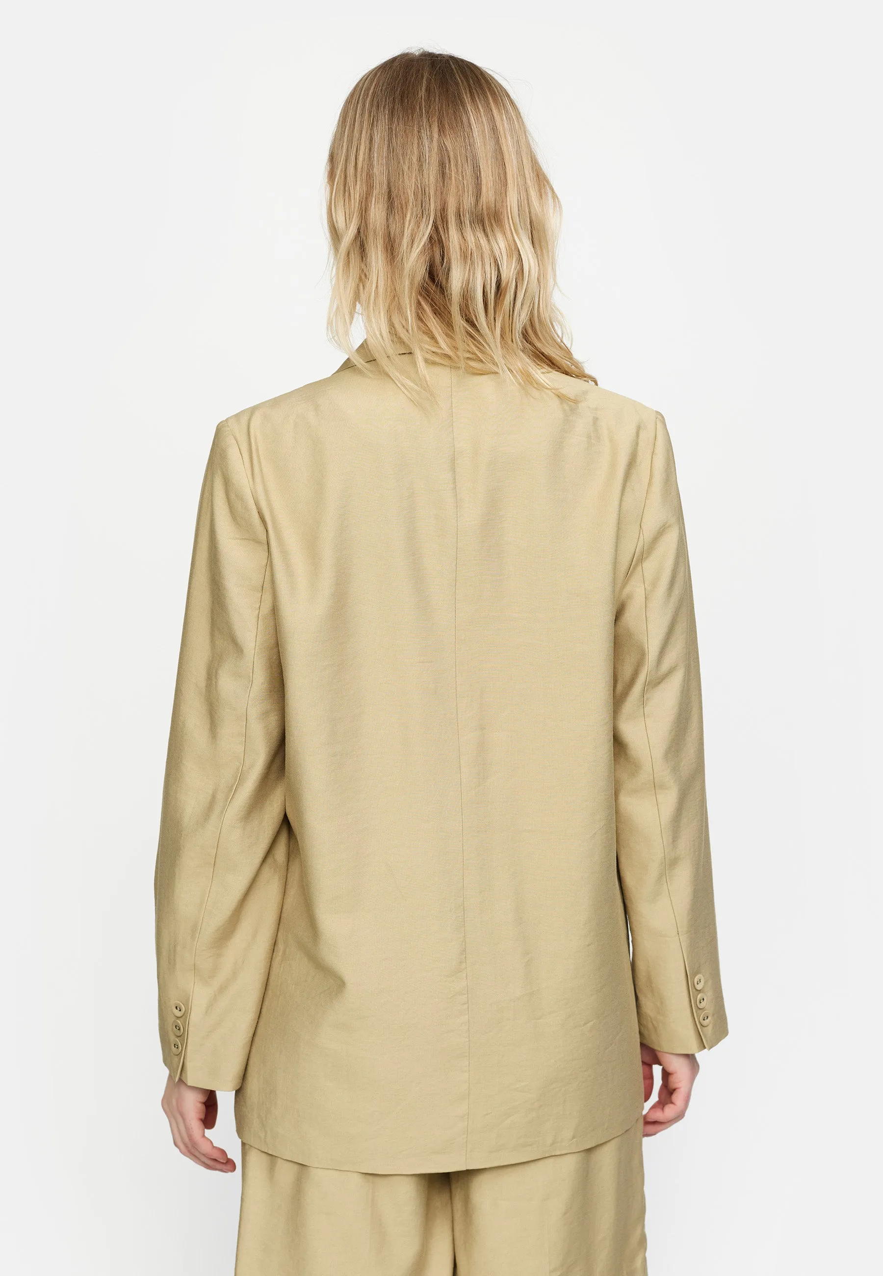 SRDelia Blazer - Olive Gray