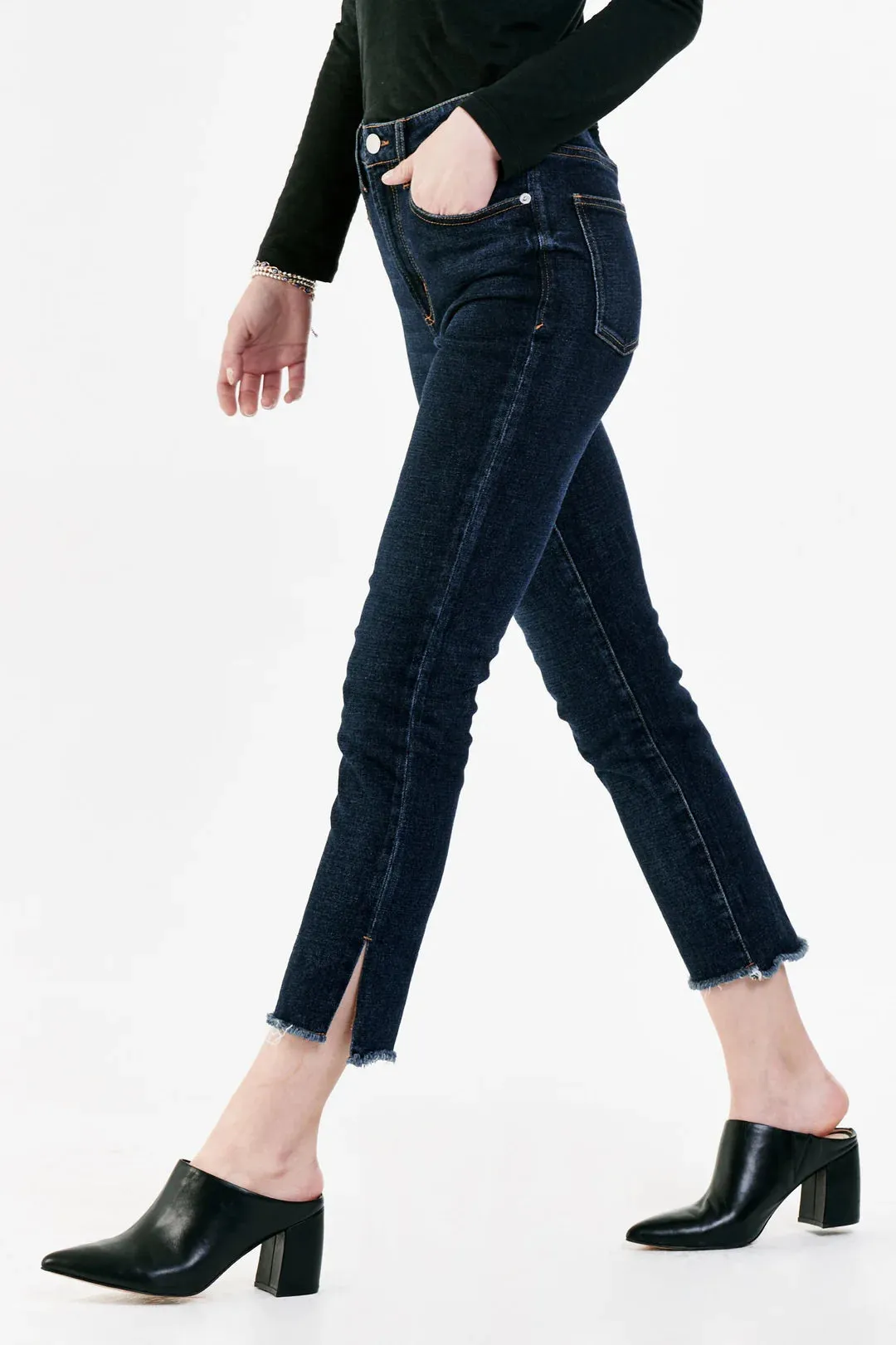 STELLA SUPER HIGH RISE CROPPED JEANS