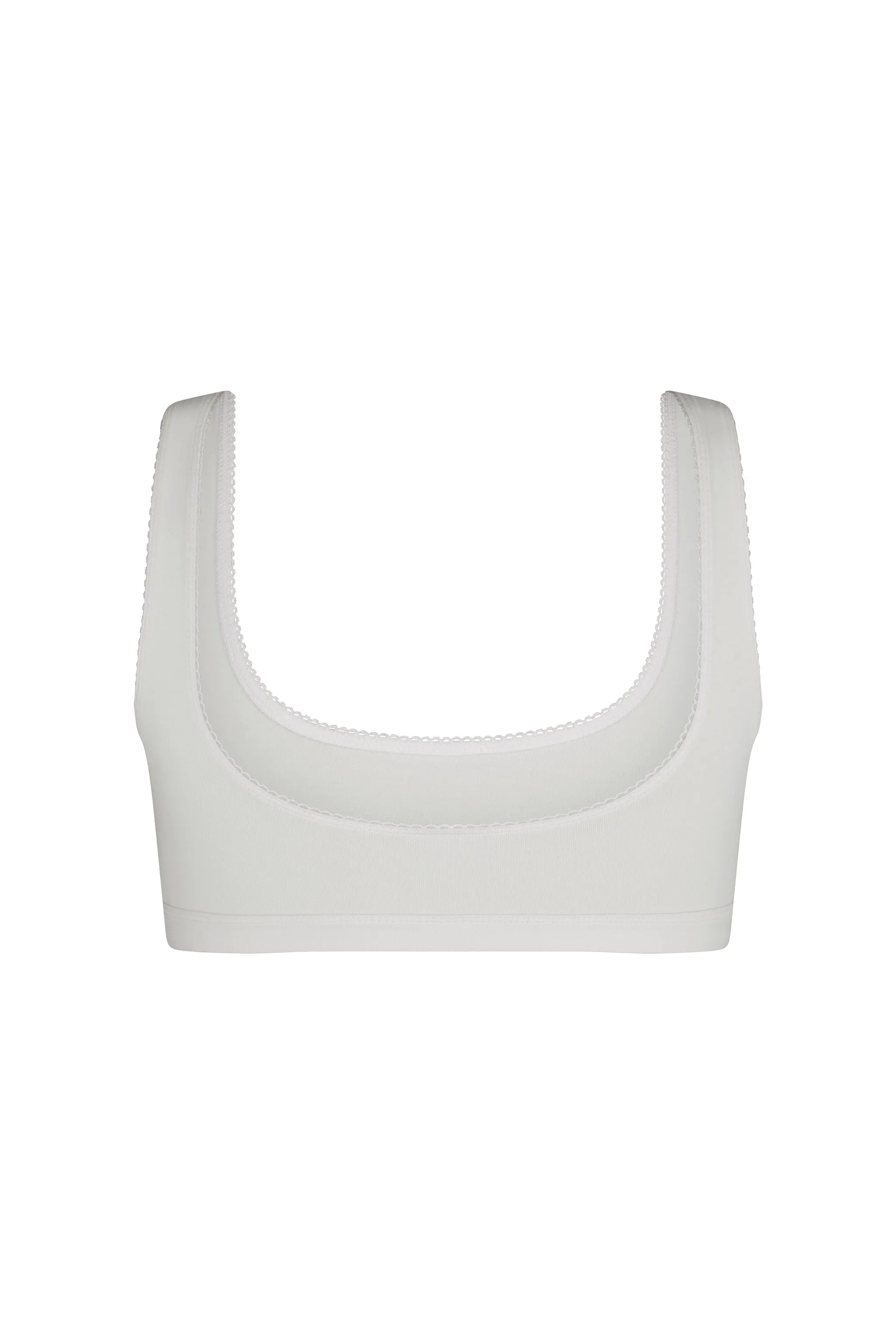 SUPPORT COTTON BRA IN CLOUD