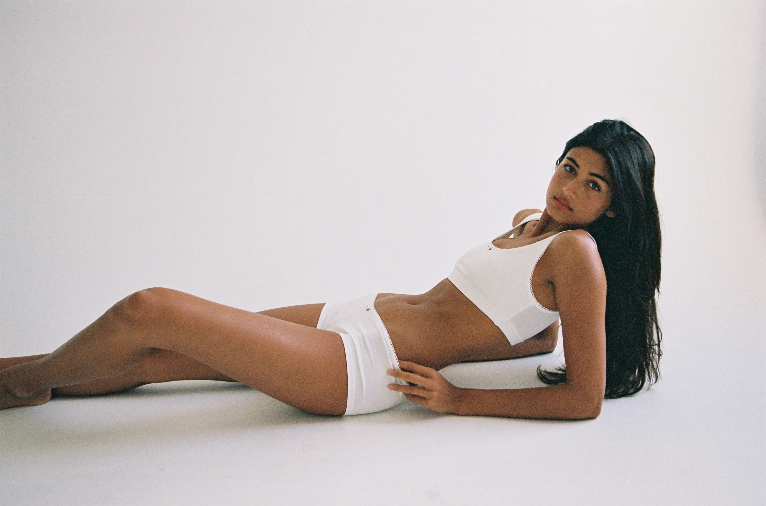 SUPPORT COTTON BRA IN CLOUD