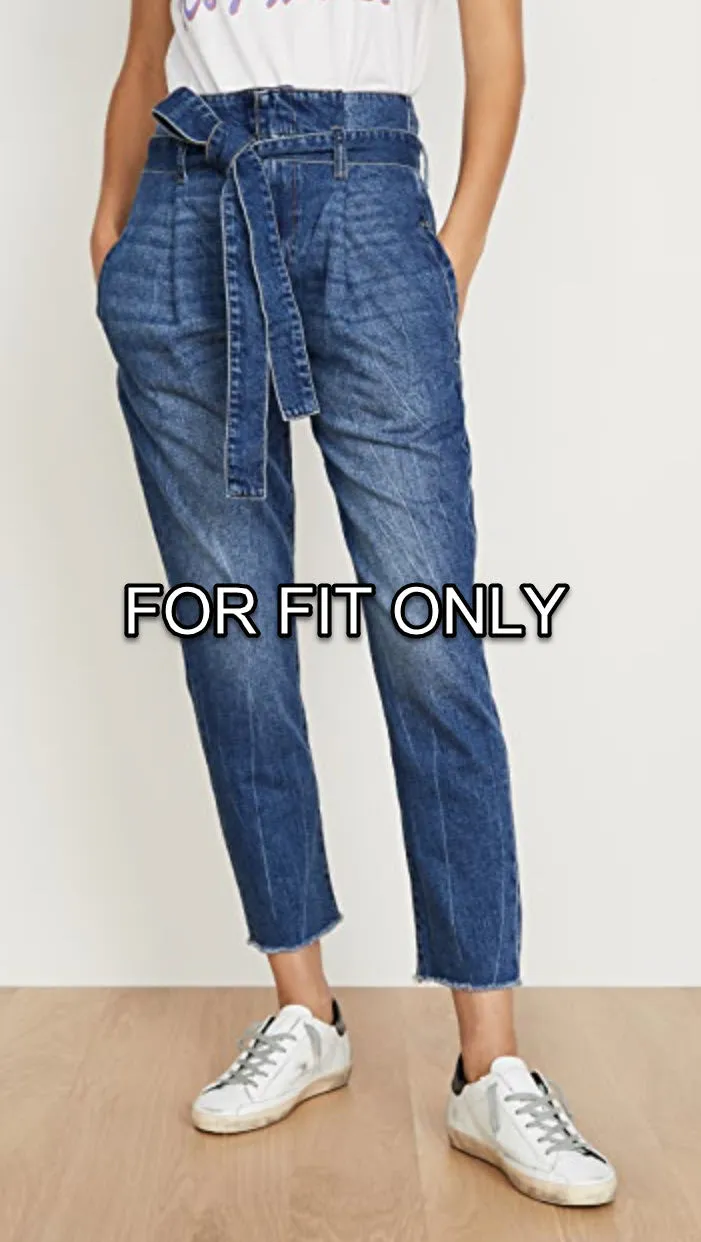 SUSIE HIGH RISE TAPERED STRAIGHT HUBERT