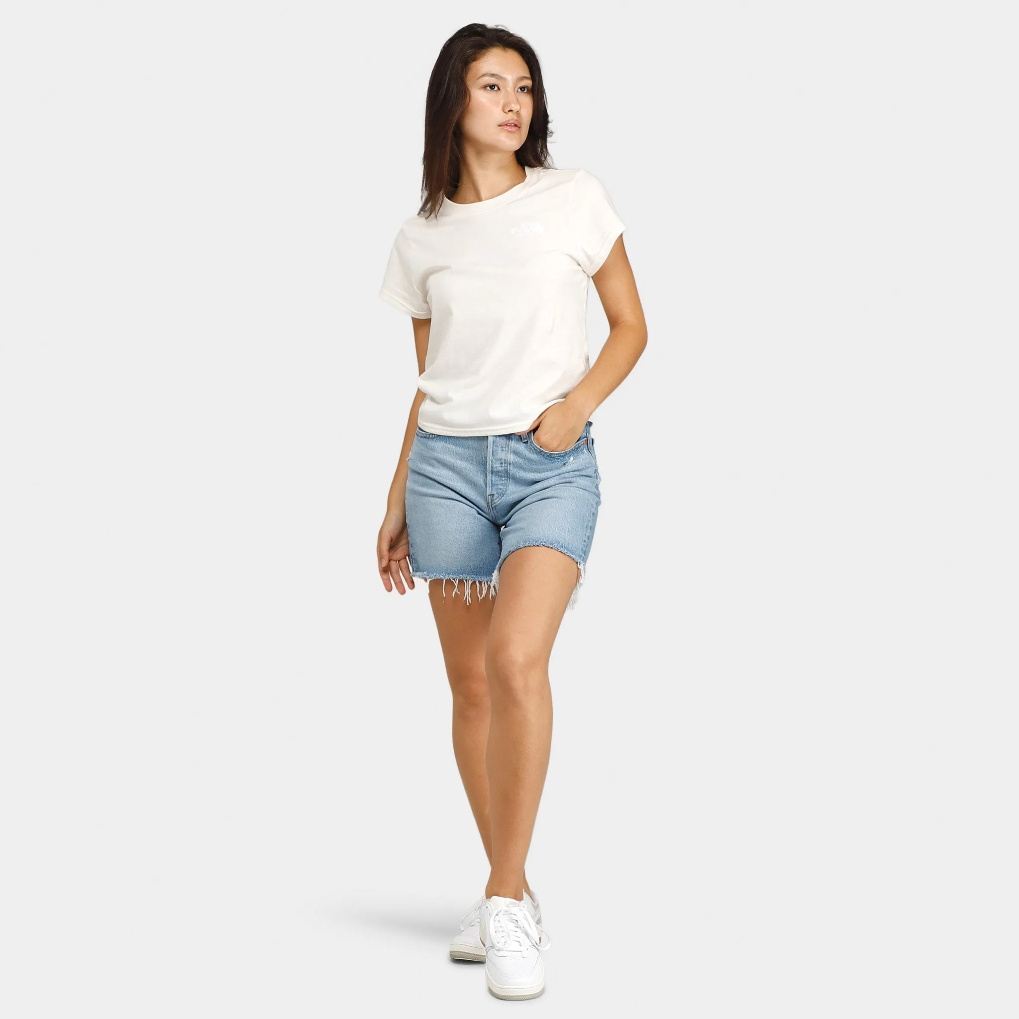 The North Face Women's Evolution Cutie T-shirt / Gardenia White