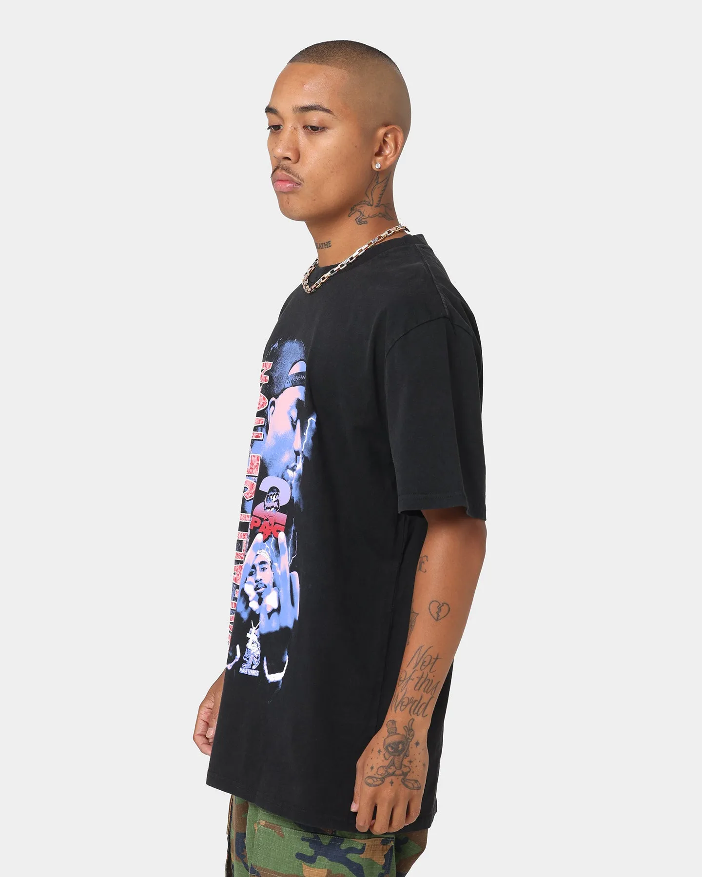 Tupac 2Pacalypse Now T-Shirt Black Wash