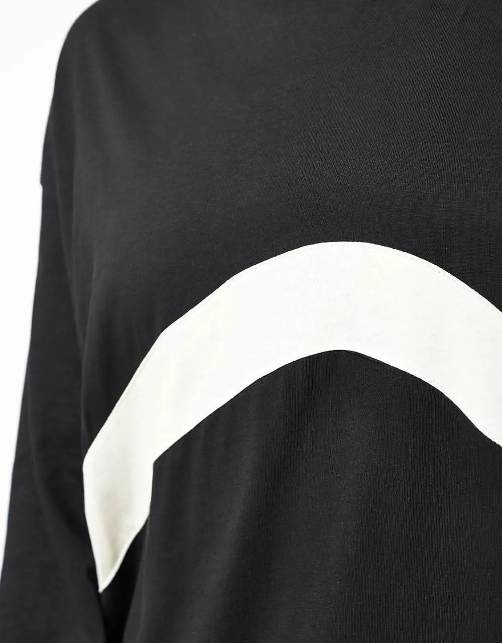 Vans Sidestripe Block L/S T-Shirt - Black