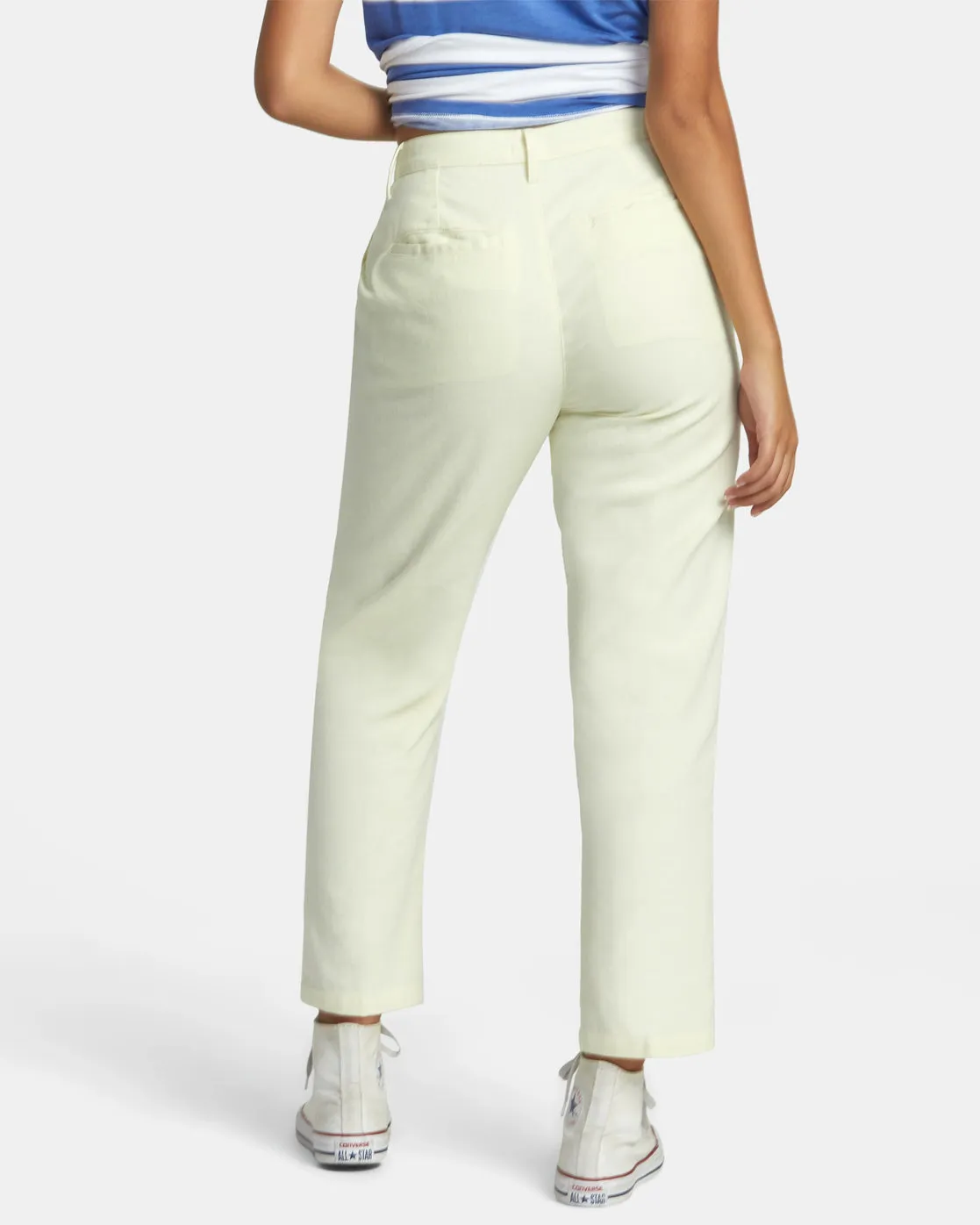Weekend Cotton Pants - Natural